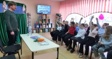 В честь и по поводу ежегодного празднования Недели детской книги Юрий Пусов и Ольга Алёнкина провели три встречи с благодарными читателями